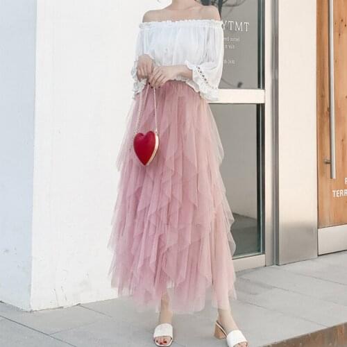 SEESWEET Women's Fluffy Skirts