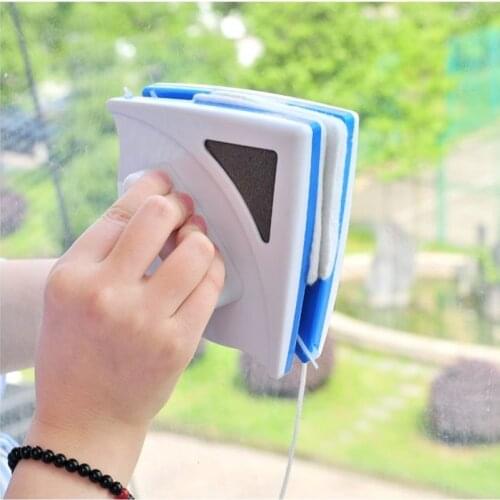 Window glass Cleaner Wiper Double Side Magnetic Brush for Washing Window glass Cleaning Tools 3-8 mm Magnetic Window Washer