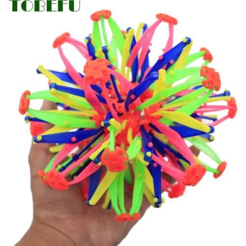 TOBEFU One Piece 3 Expanding Ball Toy Sizes Baby Throwing Ball Stretching Shrinking Ball Sphere Toy GXE
