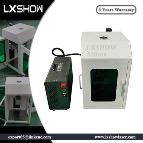 Air cooling fiber laser marking machine with Raycus Max JPT Mopa IPG laser source