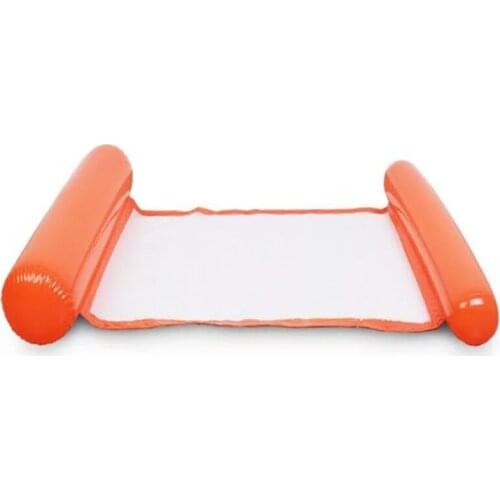 High Quality Adult water recliner floating row swimming Foldable inflatable floating bed air cushion bed Плавающая кровать