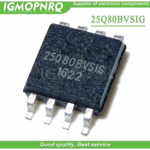 10PCS W25Q80BVSIG SOP-8 W25Q80 SOP W25Q80BVSSIG SOP8 SMD 25Q80BVSIG