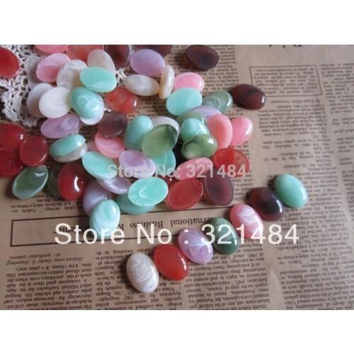 300piece/lot 18*25mm bezel blank ring,pendant,earring,bow jewelry diy supplies acrylic flatback resin cameo cabochon mix