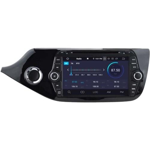7" Octa-Core Android 10.0 OS Car DVD Multimedia GPS Radio System Player for Kia Ceed 2012-2018 with 256GB External HDD Support