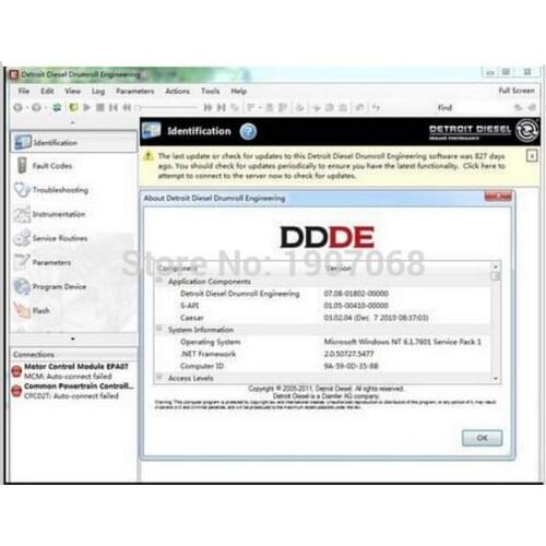 Detroit Diesel DDDE v7.08+DDDL 8 + DDRS 7.11+ DDDL DDRS DDDE keygen+Crack+keygen
