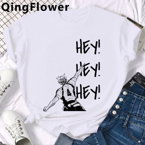 Haikyuu Kuroo Bokuto Manga Shoyo Volleyball summer top clothes male japanese vintage t-shirt clothes ulzzang vintage