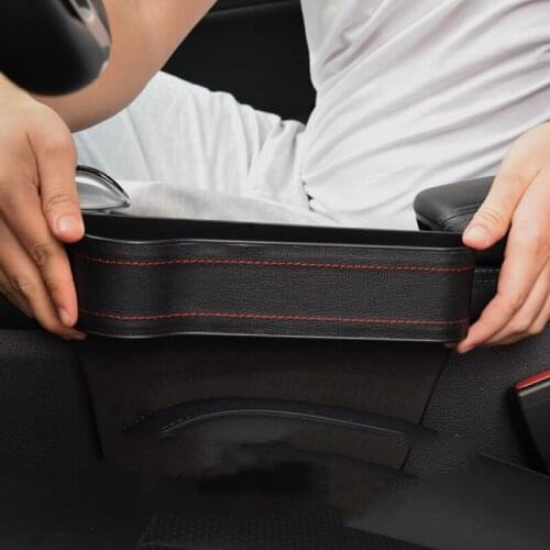 Car Seat Gap Storage Box for Pocket Organizer Phone Holders Black for Geely Emgrand 7 EC7 EC715 EC718 Emgrand7 E7 KIA QL KX5