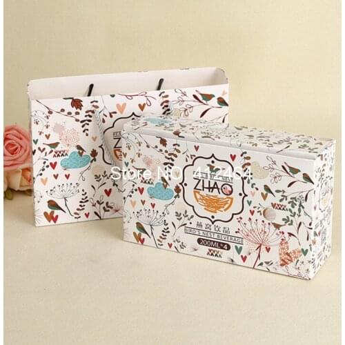 China manfucturer supply custom printed corrugated cardboard packing box with handle,Strong Shipping Boxes ---PX10385