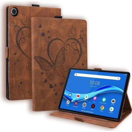 Leather Tablet Case For Lenovo Tab M10 HD 10.1" 2020 Cover Fashion Anti-fall TPU Soft Tablet Case For Lenovo M10HD TB-X306F Case