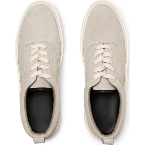 Grace Of God Spring Mens Casual High Street Hip-Hop Leather Material Breathable Comfortable Sneakers Skateboard Shoes