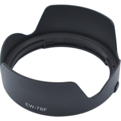 Top Deals 72Mm Camera Lens Hood For Canon RF24-240Mm F4-6.3 IS USM Lens Replace EW-78F Camera Lens Hood