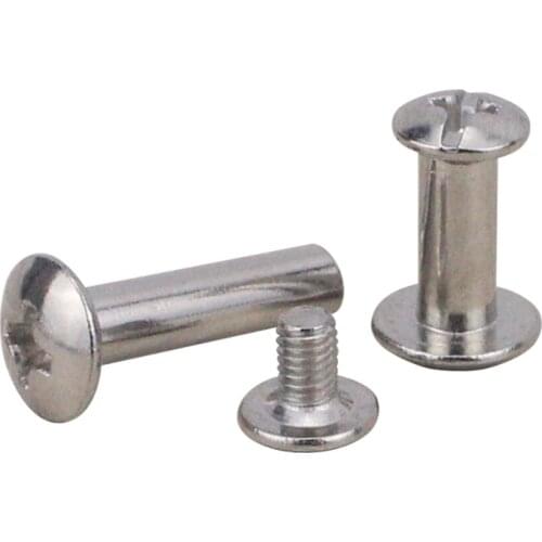 Wkooa Chicago Screws Phillips Drive Barrel Nuts and Screws