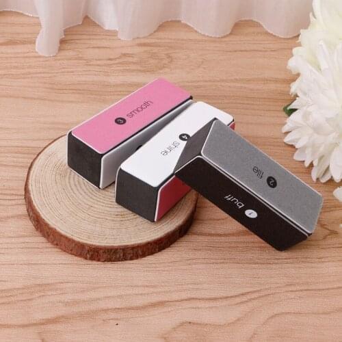 Fashion 4 Way Buffer Block Shine File Polish Nail Art Professional Beauty Tool
