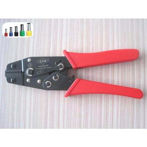 Bootlace ferrules,wire ferrules crimper crimping pliers 0.14-2.5mm2 HS-02WF