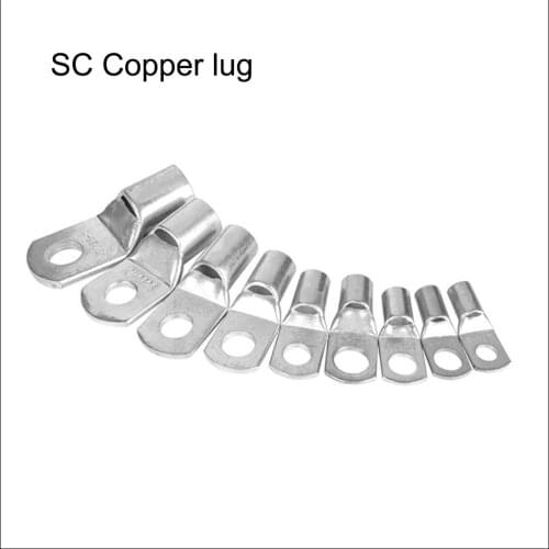 SC series copper lug terminal SC10-8 SC16-6 SC16-8SC25-6 SC25-8 SC25-10 SC25-12 SC35-12 SC6-6 cable Connector automotive plug