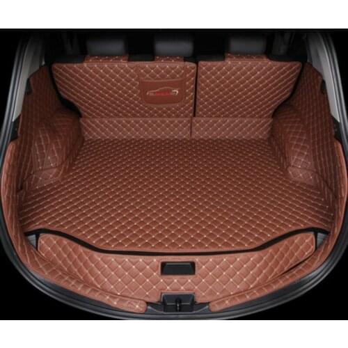 Special 3D TPE XPE Full Covered Car Trunk Mats for Toyota RAV4 Waterproof Durable Rear Boot Cargo Carpets