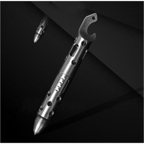 Military Tactical Pen Small Pen Self Defense Kit Emergency Glass Breaker Tungsten Steel Keychain Women Personal Safety Device