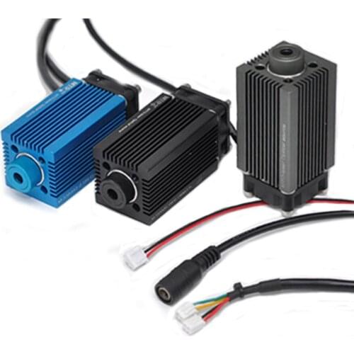 High Power Point Laser Blue Violet Adjustable Focus DIHigh Power Point Laser Blue Violet Adjustable Fo 3D Ddicated Engraving 12V