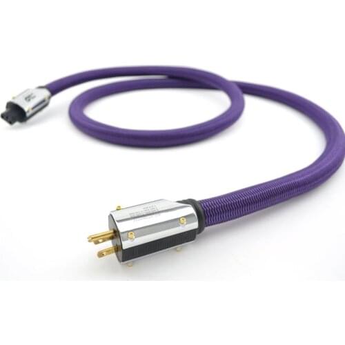 HIFI One Piece XLO Purple Peak US AC Audiophile POWER CABLE