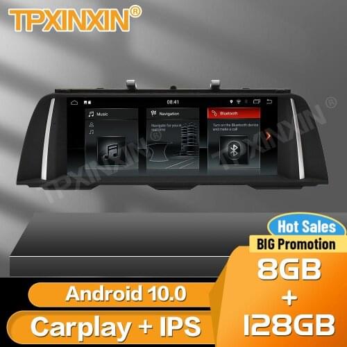 8+128GB Carplay Car Radio Stereo Receiver Android For BMW F10 2013 2014 DSP GPS Navigation Player Auto Audio Recorder Head Unit