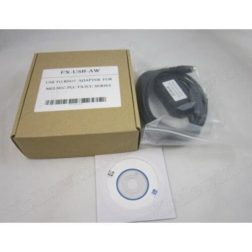 FreeShip FX-USB-AW USB PLC Adapter for FX series PLC, FXUSBAW, Can Replace USB-SC09-FX,,support win7/ win8, OEM USBSC09FX