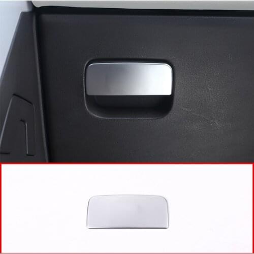 For Land Rover Discovery Sport L550 2020 Car-Styling ABS Glove Box Handle Buckle Cover Trim Car Interior Accessories (With logo)