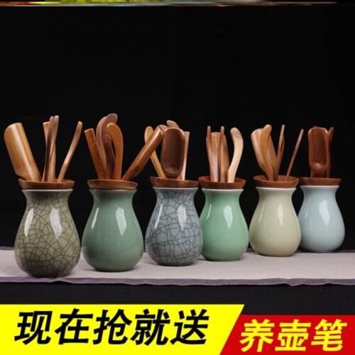 Wooden Tea Tweezer Bacon Tea Clip Tongs Bamboo Kitchen Salad Food Toast Creative Tea Ceremony with Zero Bamboo Clip Mini Tongs