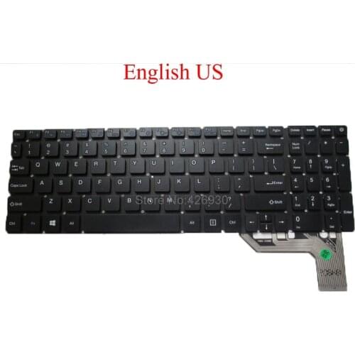 Laptop US SP GK FR BE AR-FR Keyboard For YEPO 737T6 15.6" PRIDE-K2988 MB3321001 Spanish Greece French Belgium Arabic French