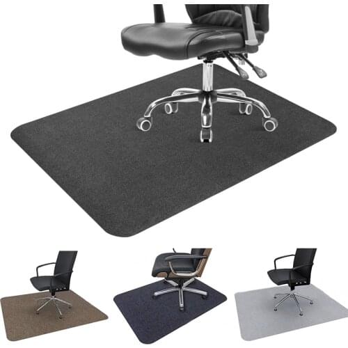 Chair Mat Bedroom Living Room Carpet Solid Fashion Washable Polyester Non-Slip Chair Mats Floor Mat For Kids Room Office Decor