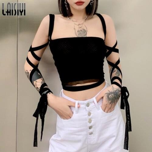 Женские топы с открытыми плечами LAISIYI China At AliExpress