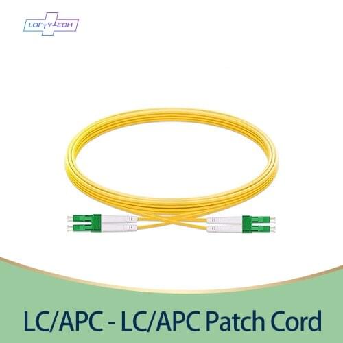 5PCS/Lot 1M-10 Meters LC/APC - LC/APC Fiber Patch Cord FTTH Duplex Single Mode Cable Length OR Other Connector Can Be Customized
