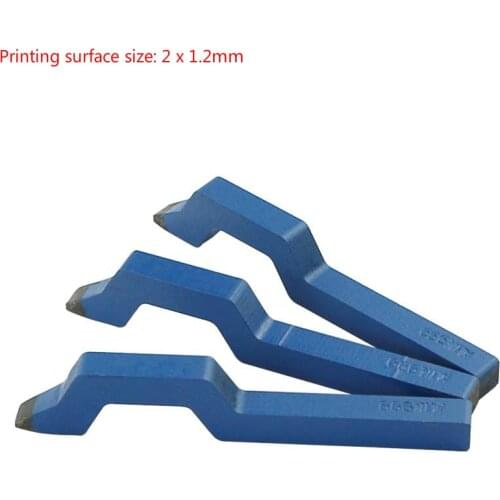 Professional Steel Curved Jewelry Punch Stamp Mold Ring Bracelet Marking Tool Jewelry Necklace Ring Making Tool for Jeweler