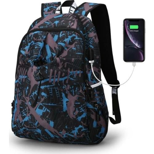 Backpack Student Water Repellen Nylon Backpack Men Material Mochila Quality Laptop Bag School Backpack