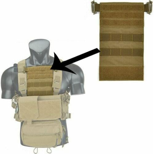 Tactical Chest Platform Molle Modular Panel for MK3 MK4 Chest Rig MFC2.0 Vest
