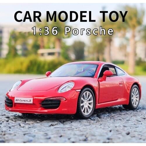 1:36 Porsche 911 Sports Car Car Cayenne Off-Road Vehicle 918 Model Car Simulation Palamela Alloy Car Model Toy Boy Collection