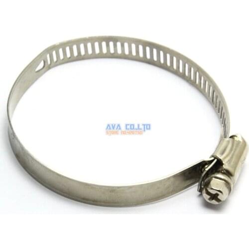 10 Pieces 44-67mm Hose Clamp Worm Gear Hose Pipe Fitting Clamp