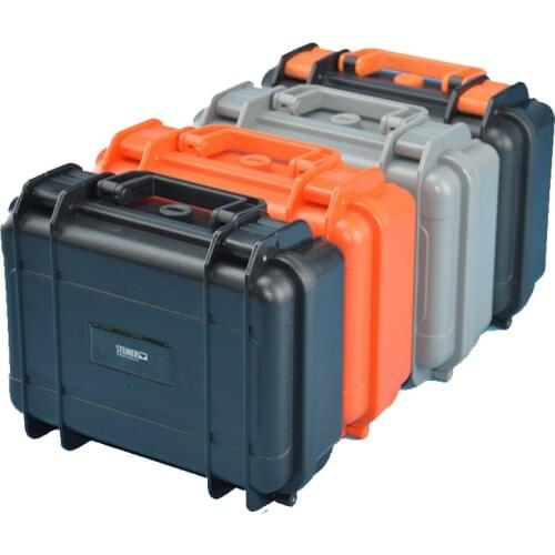 345x268x120mm ABS Tool case toolbox Impact resistant sealed waterproof equipment camera case with pre-cut foam shipping free