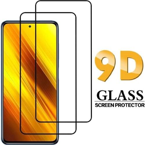 9D Tempered Glass For Xiaomi Poco X3 NFC/M2 Pro Screen Protector Film Pocophone X3 M2 Pro Glass