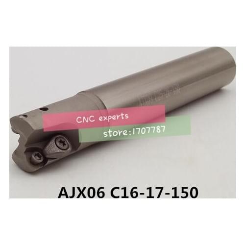 AJX06 C16-17-150 Face End Milling Cutter AJX High feedrate end mill,High Speed Milling Indexable End Milling Cutter