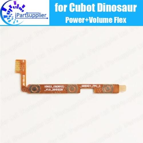 Cubot Dinosaur Side Button Flex 100% Original Power + Volume button Flex Cable repair parts for Cubot Dinosaur