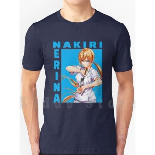 Erina Nakiri - Food War T Shirt Print For Men Cotton New Cool Tee Anime Manga Food Wars Erina Nakiri Erina Divine Yukihira