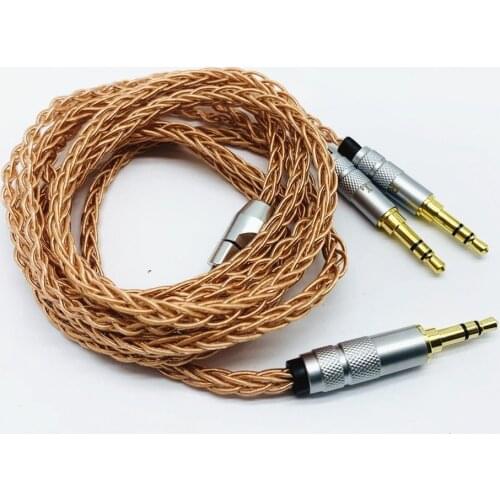 Diy upgrade earphone cable 8 share 3.5mm to double 3.5mm 4.4mm to double 3.5mm