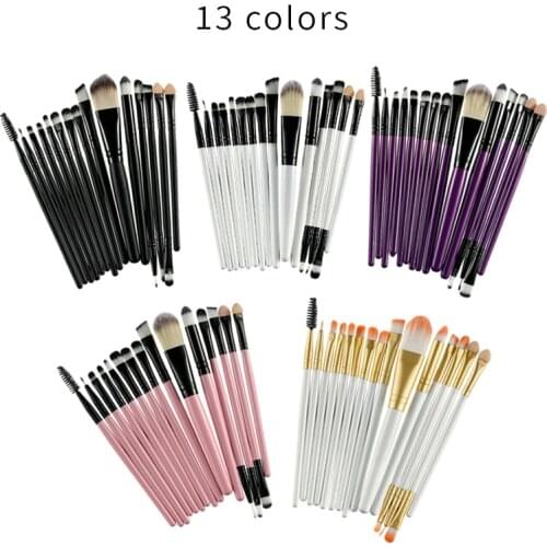 Rosalind 15Pcs/set Makeup Brushes Set Eye Shadow Foundation Professional Powder Foundation Soft Eye shadow Cosmetic Beauty