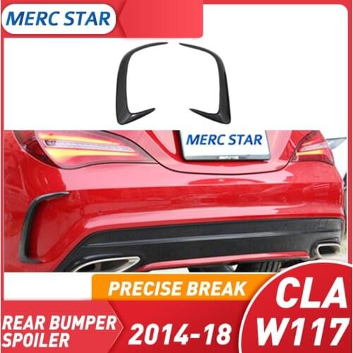 Wing for Rear Bumpers aero blade kit suitable for CLASS W117 carbon fiber CLA200 CLA250 CLA220 with Sports Bumpers 2011-18