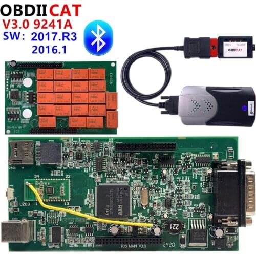 2017.R3 with keygen SW TCS V3.0 Bluetooth for Car Truck Diagnostic Tool obd2 Scanner NEW VCI VD TCS