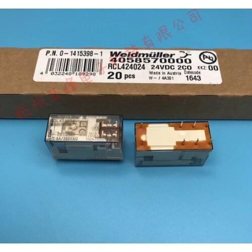 Original RCL424024 24VDC 8PIN 8A 250VAC relays