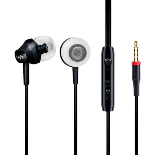 Portable Wired In-ear Earphone for IPhone 5 6 Samsung Xiaomi Earpiece Outdoor Sport Earbuds Headset with Microphone for Phone