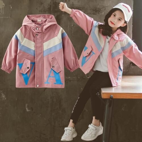 RIQIWIKI Girls' Windbreakers