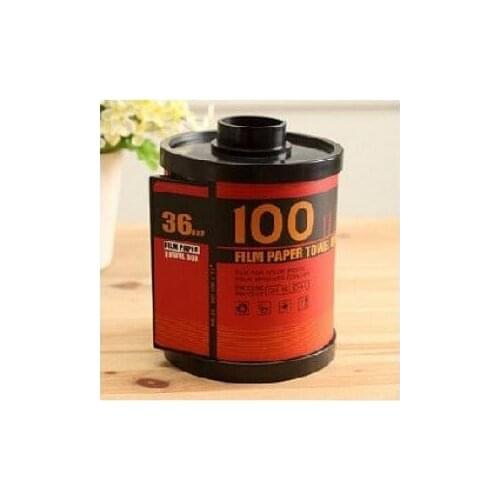 Lovely film shape paper towel tube mix colors 14*16.5*4.8cm free shipping