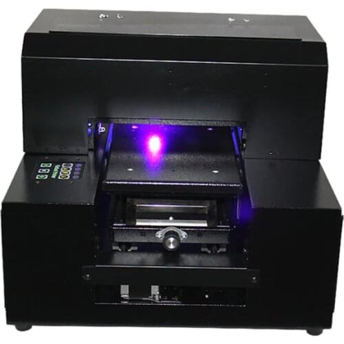 Super quality 6 color for hard material to printing UV printer &A4 size UV Printer